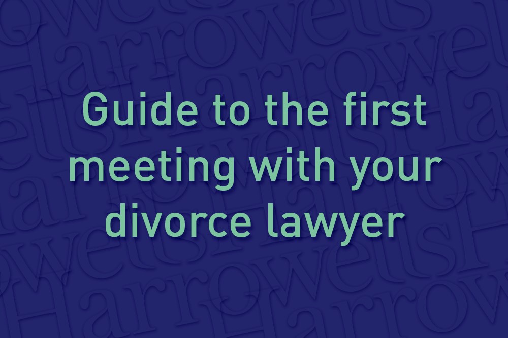 Guide to the first meeting with your divorce lawyer