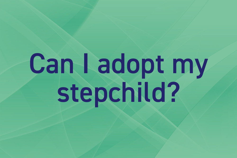 Can I adopt my stepchild?