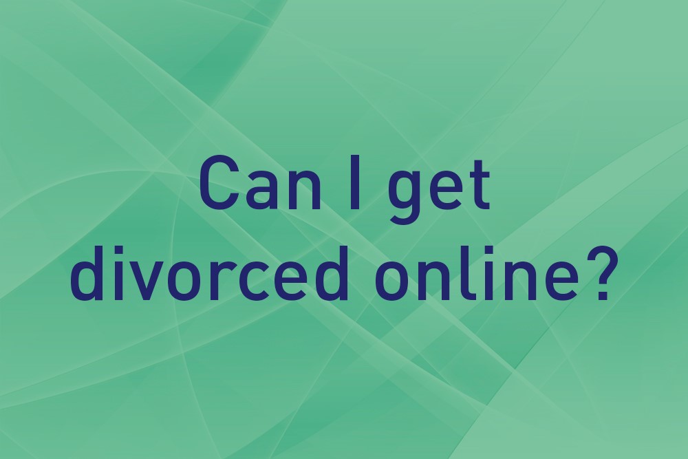 Can I get divorced online?