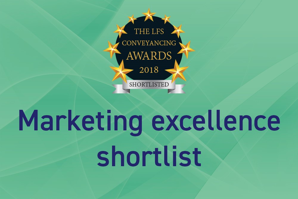 Shortlisted for marketing excellence