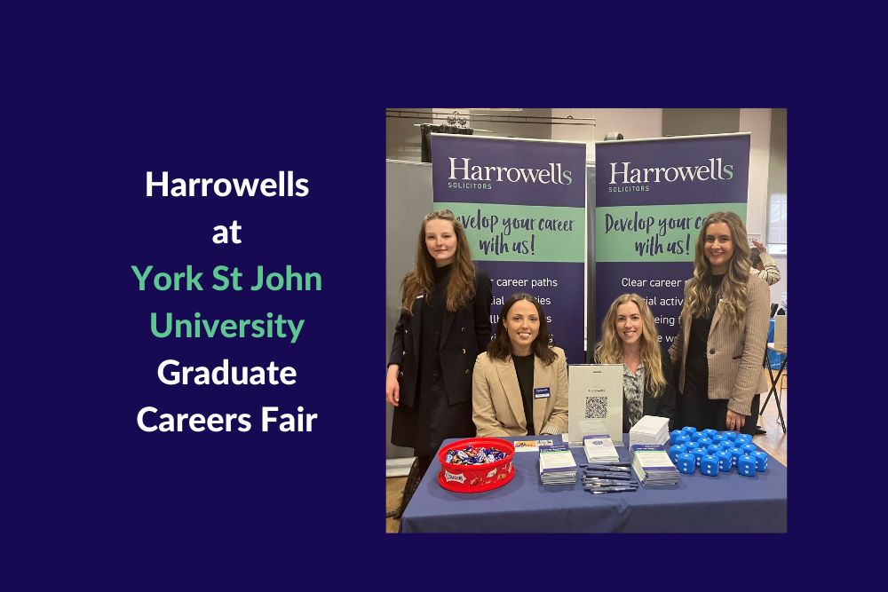 Harrowells at York St John Graduate Career Fair