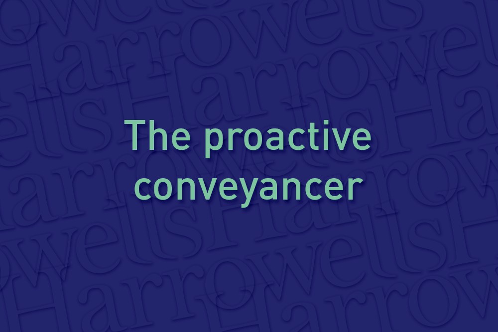 The proactive conveyancer