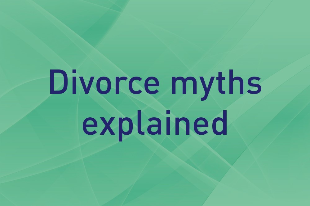 Divorce myths explained