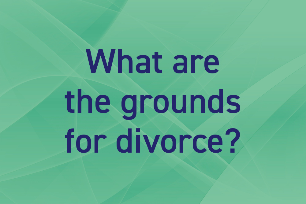 What are the grounds for divorce?