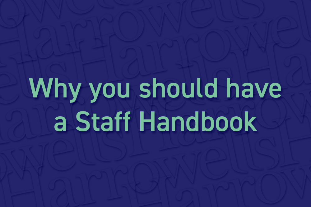 Why you should have a Staff Handbook